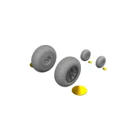   Eduard Accessory P-40N wheels cross tread EDUARD 1:48 (6481135)