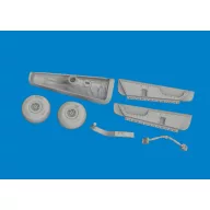   Eduard Accessory P-40N tail wheel bay PRINT 1/48 for Eduard Accessory 1:48 (6481143)
