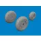 Eduard Accessory MiG-21F wheels for Eduard Accessory 1:48 (6481151)