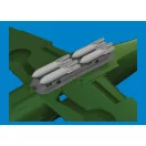 Eduard Accessory S-199 4xETC 50 rack w/ bombs PRINT for Eduard Accessory 1:48 (6481152)