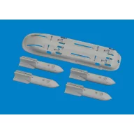   Eduard Accessory S-199 4xETC 50 rack w/ bombs PRINT for Eduard Accessory 1:48 (6481152)