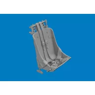   Eduard Accessory P-47D Razorback seat w/ intergral seat belts PRINT for Miniart 1:48 (6481155)
