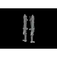  Eduard Accessory P-47D undercarriage legs PRINT for Miniart 1:48 (6481157)