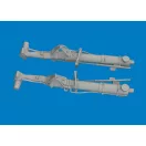 Eduard Accessory P-47D undercarriage legs PRINT for Miniart 1:48 (6481157)