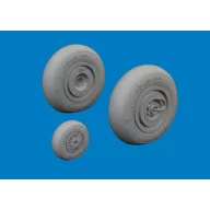 Eduard Accessory Hs 129B wheels for Takom 1:48 (6481159)
