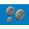 Eduard Accessory Hs 129B wheels for Takom 1:48 (6481159)
