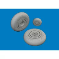 Eduard Accessory Hs 129B wheels for Takom 1:48 (6481159)