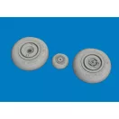 Eduard Accessory Hs 129B wheels for Takom 1:48 (6481159)