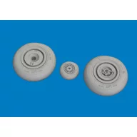 Eduard Accessory Hs 129B wheels for Takom 1:48 (6481159)