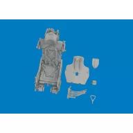   Eduard Accessory MiG-21F ejection seat w/ integral seat belts PRINT for Eduard Accessory 1:48 (6481160)