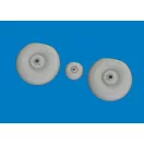 Eduard Accessory Beaufighter Mk.VI wheels for Revell 1:48 (6481163)
