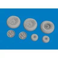   Eduard Accessory Harrier wheels for Uma Models 1:48 (6481164)