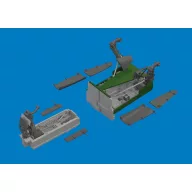   Eduard Accessory Jaguar wheel bays & undercarriage legs PRINT for Airfix 1:48 (6481165)