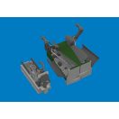 Eduard Accessory Jaguar wheel bays & undercarriage legs PRINT for Airfix 1:48 (6481165)