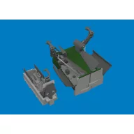   Eduard Accessory Jaguar wheel bays & undercarriage legs PRINT for Airfix 1:48 (6481165)