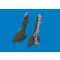 Eduard Accessory Spitfire Mk.IX/XVI undercarriage legs PRINT for Eduard 1:48 (6481169)