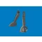 Eduard Accessory Bf 109G undercarriage legs PRINT for Eduard Accessory 1:48 (6481170)