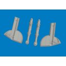 Eduard Accessory Spitfire Mk.I/II/Va/Vb undercarriage legs PRINT for Eduard Accessory 1:48 (6481171)