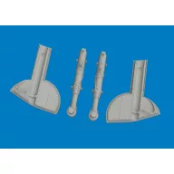   Eduard Accessory Spitfire Mk.I/II/Va/Vb undercarriage legs PRINT for Eduard Accessory 1:48 (6481171)