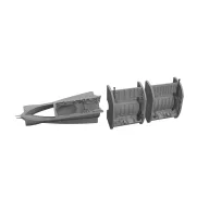   Eduard Accessory MiG-21F wheel bays PRINT for Eduard 1:48 (6481172)