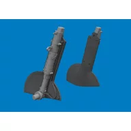   Eduard Accessory Spitfire Mk.Vc undercarriage legs PRINT for Eduard Accessory 1:48 (6481173)