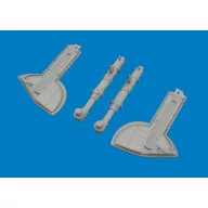   Eduard Accessory Spitfire Mk.Vc undercarriage legs PRINT for Eduard Accessory 1:48 (6481173)