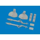 Eduard Accessory A6M undercarriage legs PRINT for Eduard Accessory 1:48 (6481174)