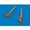 Eduard Accessory Fw 190A-8 undercarriage legs PRINT for Eduard Accessory 1:48 (6481178)