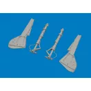 Eduard Accessory Fw 190A-8 undercarriage legs PRINT for Eduard Accessory 1:48 (6481178)