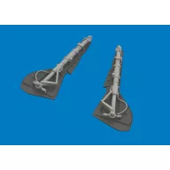   Eduard Accessory Fw 190A-8/R2 undercarriage legs PRINT for Eduard Accessory 1:48 (6481179)