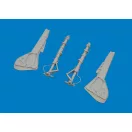 Eduard Accessory Fw 190A-8/R2 undercarriage legs PRINT for Eduard Accessory 1:48 (6481179)