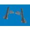 Eduard Accessory Fw 190A-3/A-4 undercarriage legs PRINT for Eduard 1:48 (6481180)