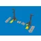 Eduard Accessory P-40K undercarriage legs PRINT for Eduard 1:48 (6481192)