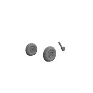   Eduard Accessory Spitfire Mk.IX wheels for Airfix 1:48 (6481206)