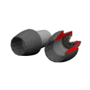 Eduard Accessory F/A-18A/C exhaust nozzles PRINT for Kinetic 1:48 (6481218)