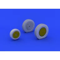   Eduard Accessory P-39 wheels late for Eduard Accessory 1:48 (648203)