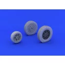 Eduard Accessory P-39 wheels late for Eduard Accessory 1:48 (648203)