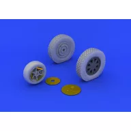   Eduard Accessory P-39 wheels late for Eduard Accessory 1:48 (648203)
