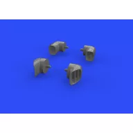   Eduard Accessory Harrier GR Mk.7/9 exhaust nozzles for Eduard Accessory/Hasegawa 1:48 (648267)