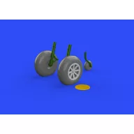 Eduard Accessory P-40B wheels for Airfix 1:48 (648270)