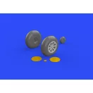 Eduard Accessory P-40B wheels for Airfix 1:48 (648270)
