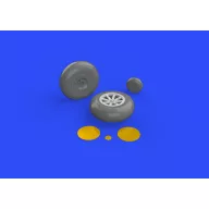 Eduard Accessory P-40B wheels for Airfix 1:48 (648270)