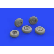 Eduard Accessory He 219 wheels for Tamiya 1:48 (648328)