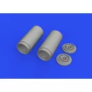 Eduard Accessory MiG-19 exhaust nozzles for Eduard Accessory/Trumpeter 1:48 (648590)