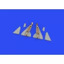 Eduard Accessory Tempest Mk.II undercarriage legs BRONZE 1/48 for EDUARD/SPECIAL HOBBY 1:48 (648637)
