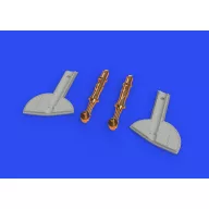   Eduard Accessory Spitfire Mk.Va/b undercarriage legs BRONZE 1/48 for EDUARD 1:48 (648670)