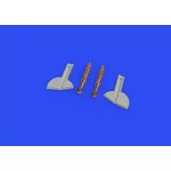   Eduard Accessory Spitfire Mk.Va/b undercarriage legs BRONZE 1/48 for EDUARD 1:48 (648670)
