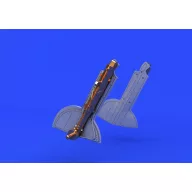   Eduard Accessory Spitfire Mk.Vc undercarriage legs BRONZE 1/48 for EDUARD 1:48 (648671)