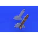 Eduard Accessory Spitfire Mk.Vc undercarriage legs BRONZE 1/48 for EDUARD 1:48 (648671)