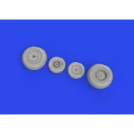 Eduard Accessory Mi-17 wheels 1/48 AMK 1:48 (648865)